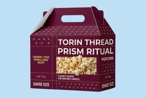 2 gable popcorn boxes