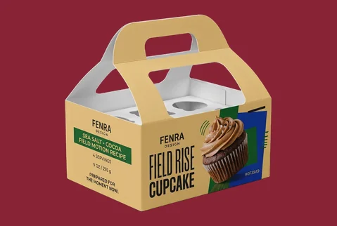 2 handle top cupcake carriers