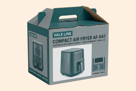 2 handle top product box