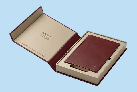 2 hinged book style boxes