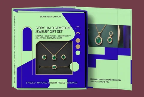 2 hinged lid magnetic boxes