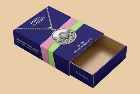 2 kraft drawer gift boxes