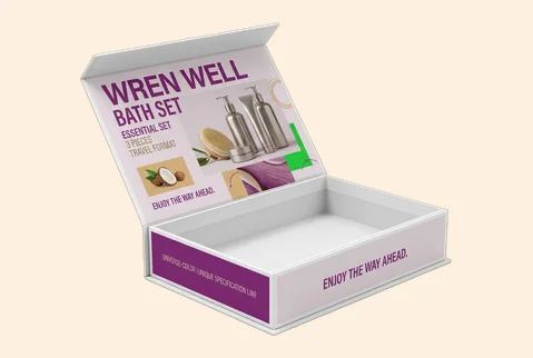 2 magnetic rigid set box