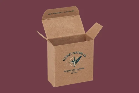 2 reverse tuck cartons cocoa butter boxes