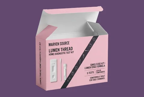 2 reverse tuck component boxes