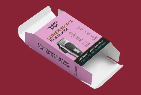 2 reverse tuck end boxes