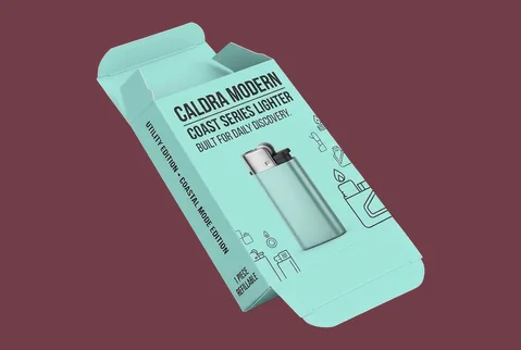 2 reverse tuck lighter box
