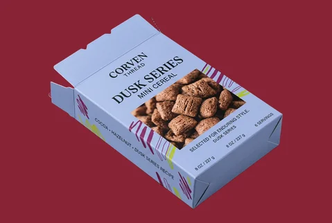 2 reverse tuck mini cartons