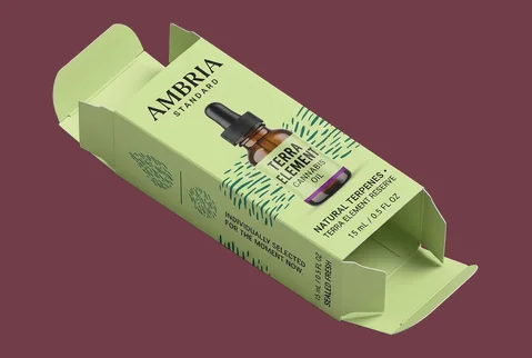 2 reverse tuck oil carton