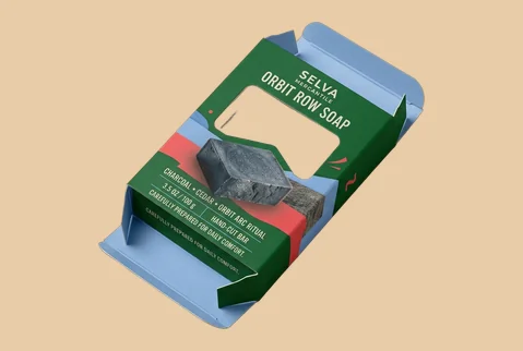 2 reverse tuck window carton