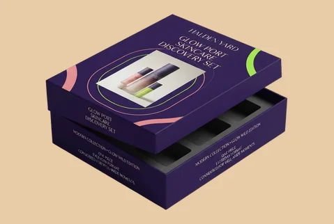 2 rigid foam insert boxes