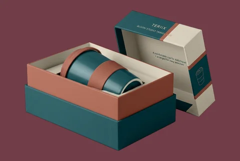 2 rigid presentation boxes 77f90799