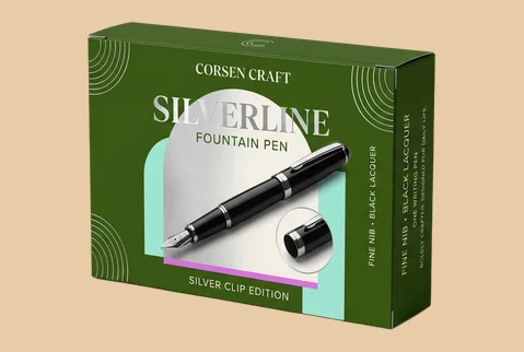 2 silver foil boxes