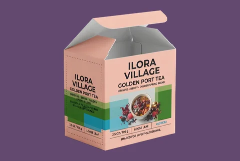 2 sleeve tea boxes