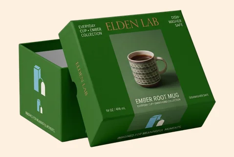 2 two piece mug gift boxes