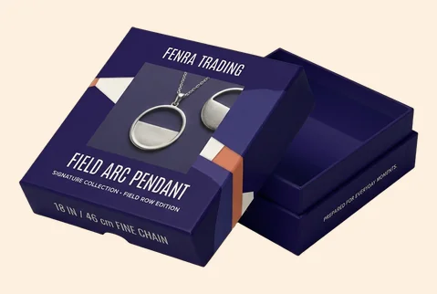2 two piece pendant boxes