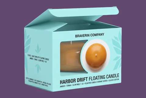 2 window candle boxes