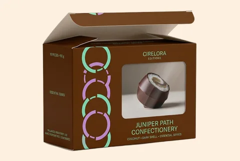2 window confectionery boxes
