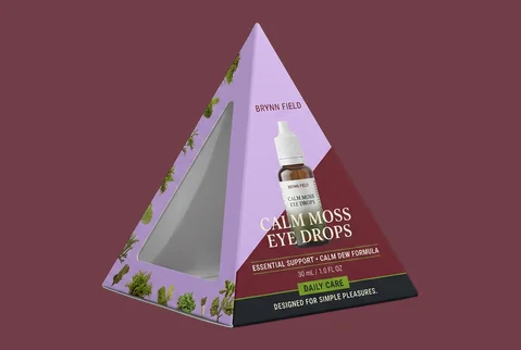 2 windowed pyramid box