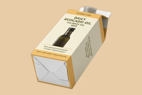 3 Auto Bottom Oil Cartons