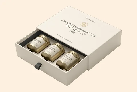 3 Drawer Tea Box