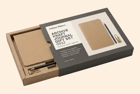 3 Kraft Sleeve Gift Box