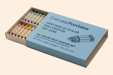 3 Sleeve Crayon Boxes
