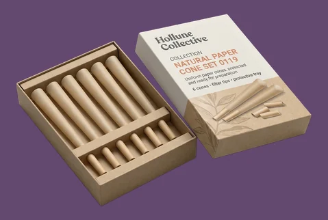 3 Two Piece Cone Boxes