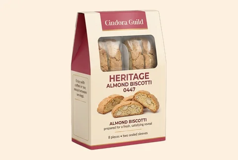3 Window Biscotti Boxes