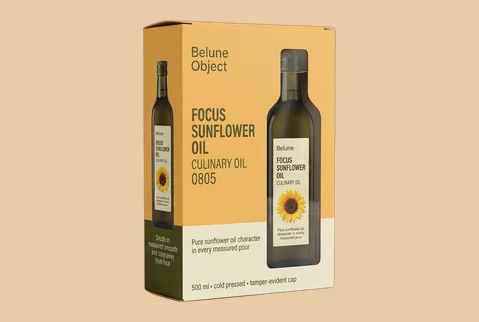 3 Window Sunflower Oil Box