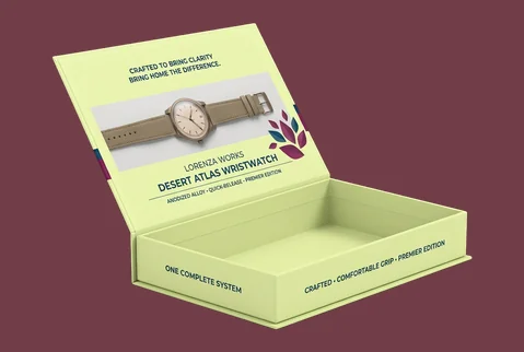 3 book style rigid boxes