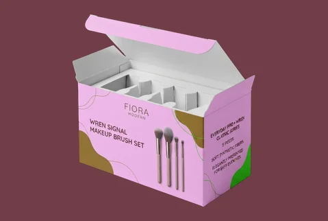 3 boxes with dividers
