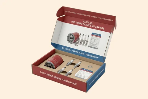 3 corrugated mailer service kit