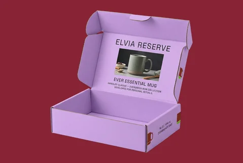 3 corrugated mug mailers