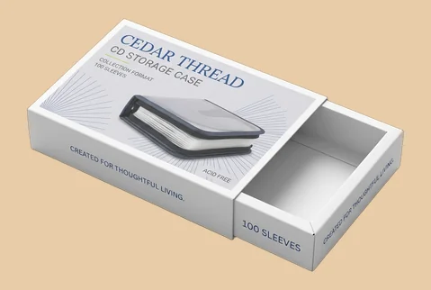 3 drawer style cd boxes