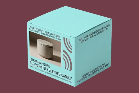 3 hinged lid square boxes