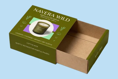 3 kraft sleeve and tray boxes