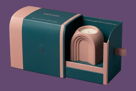 3 ribbon pull arch box
