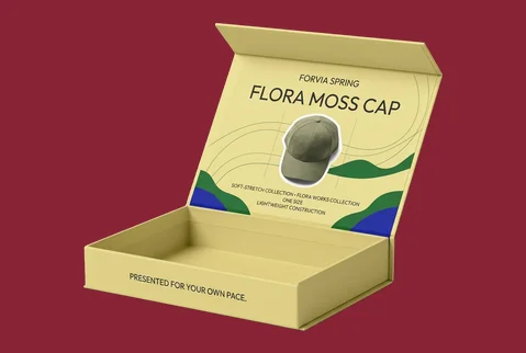 3 rigid magnetic cap boxes