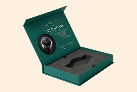 3 rigid presentation boxes
