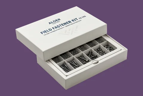 3 rigid presentation kit boxes