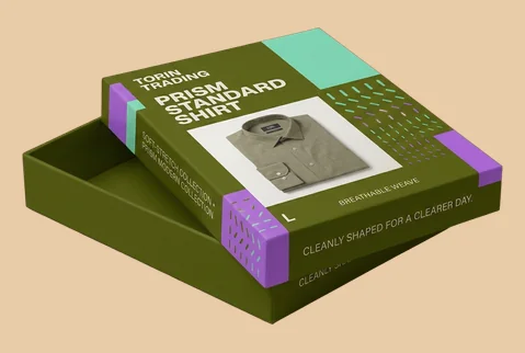 3 rigid shirt gift boxes