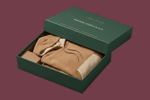 3 rigid two piece hoodie boxes