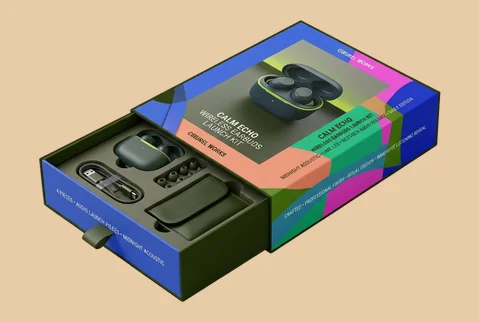 3 sliding drawer reveal box
