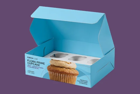 3 tuck top cupcake boxes