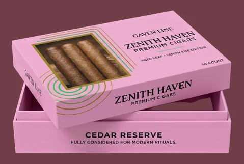 3 two piece cigar boxes