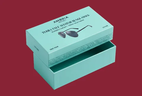 3 two piece eyewear boxes