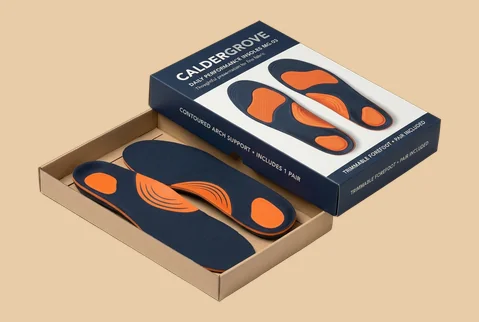 3 two piece insole boxes