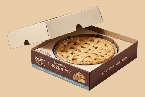 3 two piece pie boxes