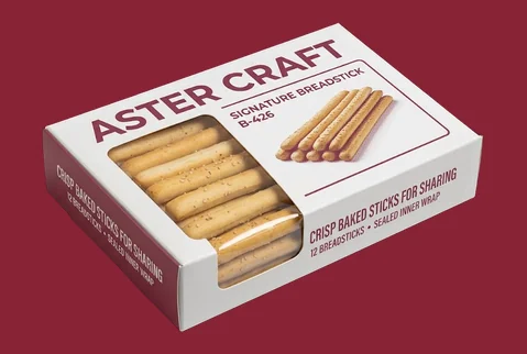 3 window breadstick boxes